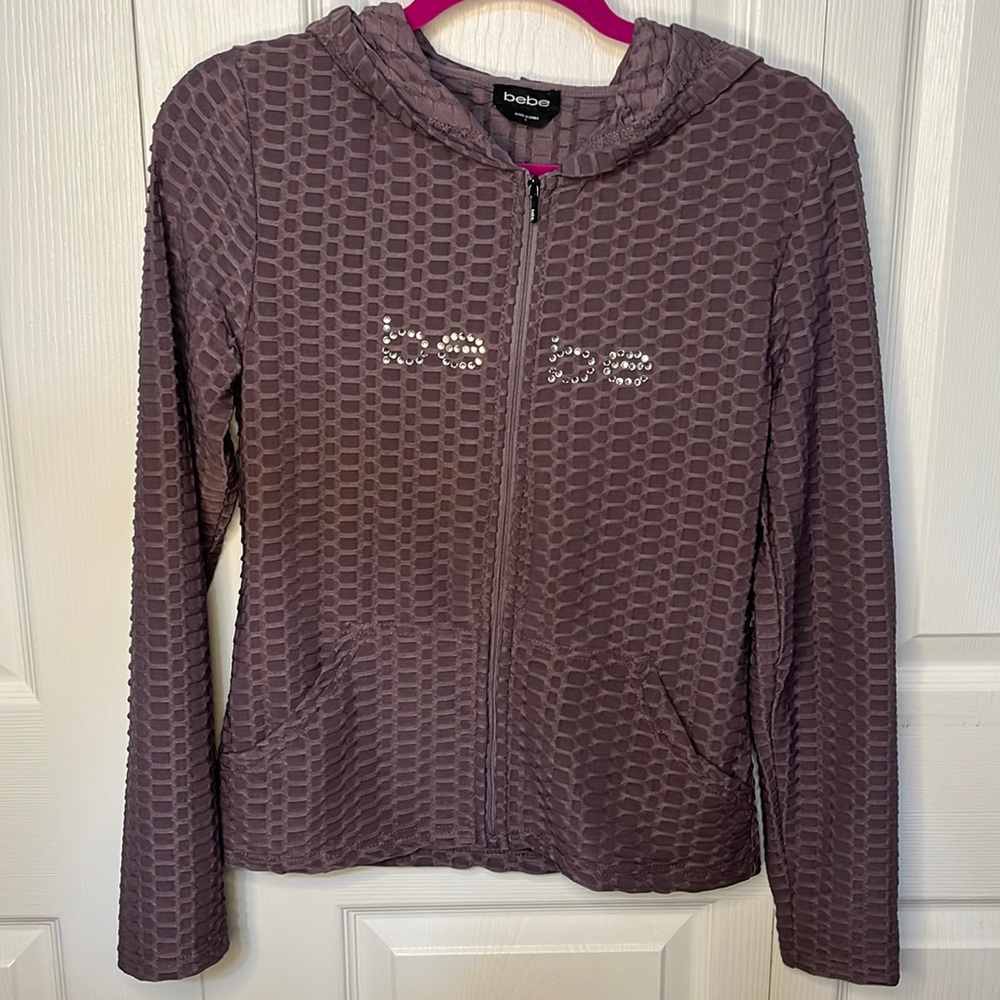 Bebe purple sports jacket